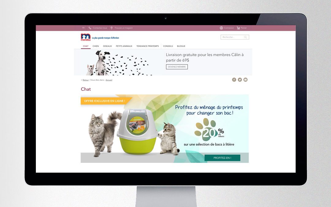 Promotions Web Mondou